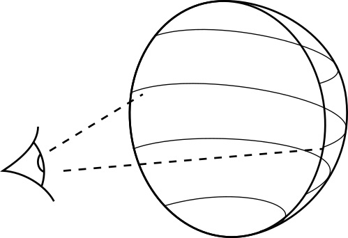 Spherical projection of the Flight mode